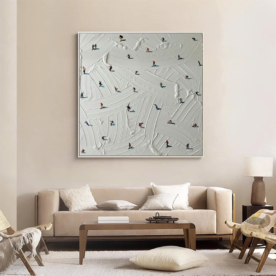 Snowboarding Winter Art Print, Personalized Gift - Image 2