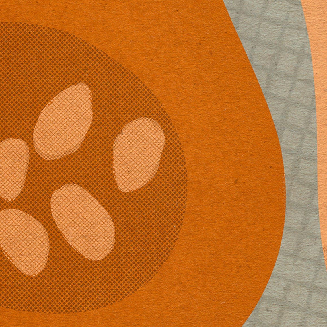 Butternut Squash Japanese Vintage Autumn Kitchen Food Art Poster - Image 4