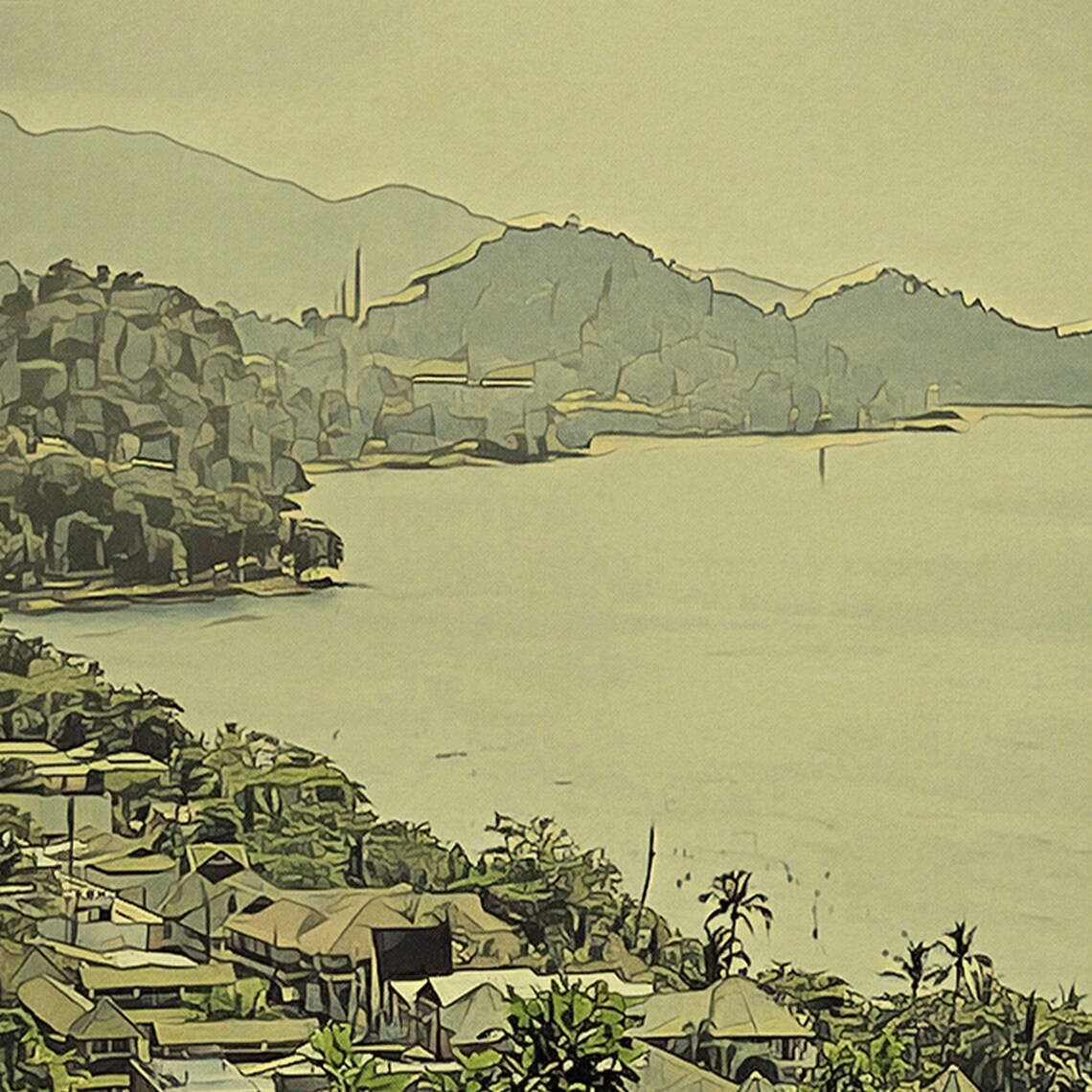 Koh Chang White Sand Beach Tropical Island Coast Travel Poster - Image 4