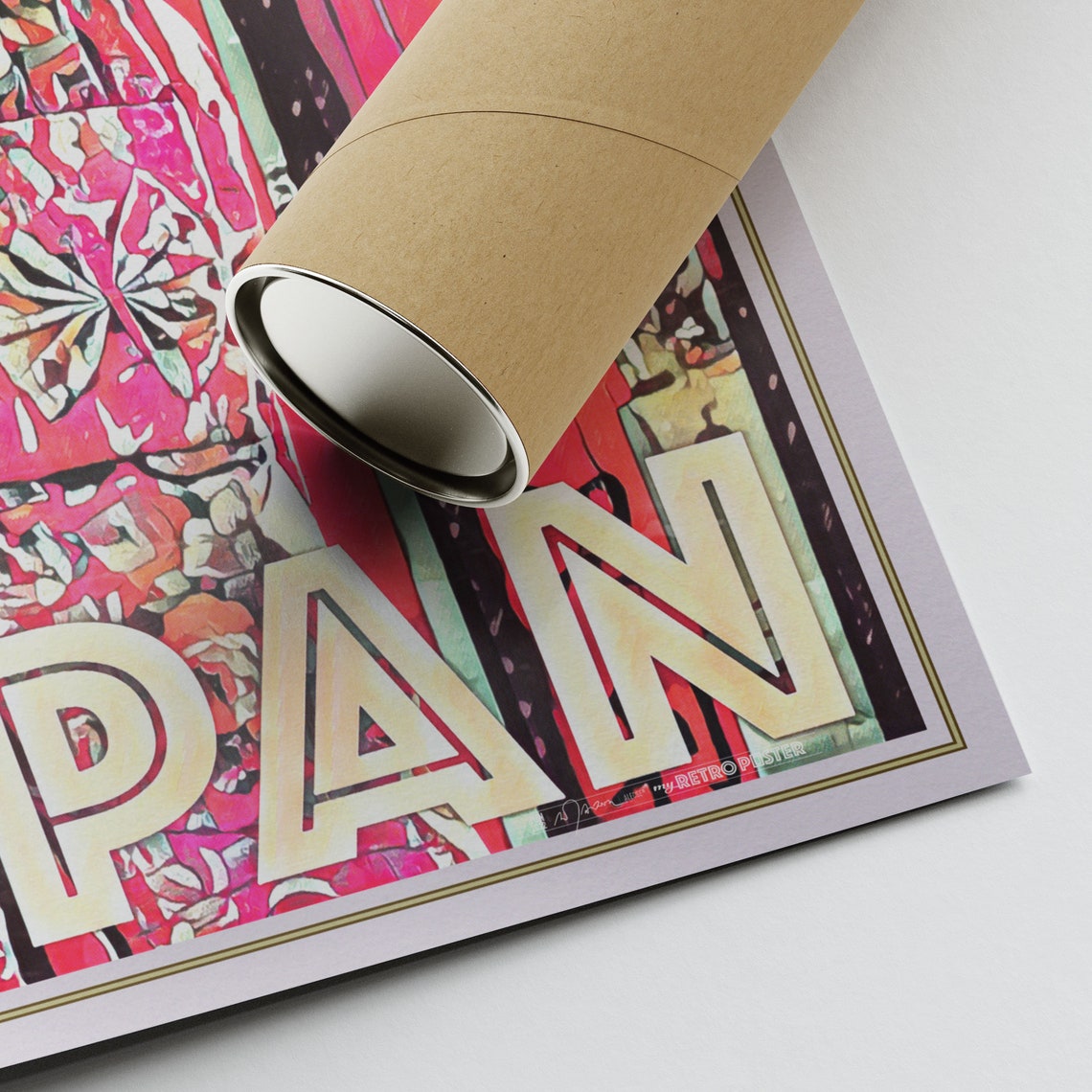 Tokyo Girl Poster By Alecse Limited Edition Japan Travel Poster Japan Gallery Wall Print Of Tokyo Classic Tokyo Print Japan Pop - Image 2