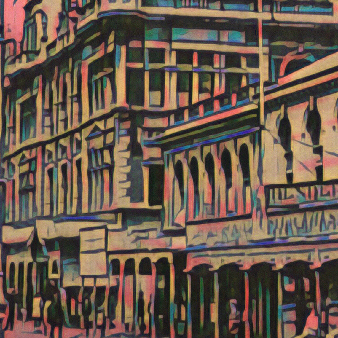 Durban Poster West Street By Alecse Limited Edition South African Travel Poster Durban Print Durban Travel Wall South Africa Print - Image 4