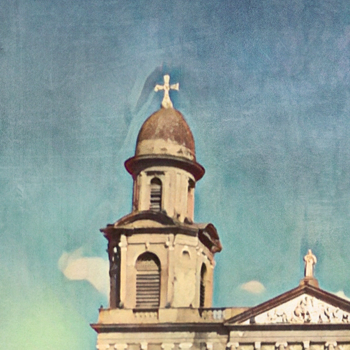 Managua Nicaragua Cathedral Twin Domes Retro Travel Wall Poster - Image 4