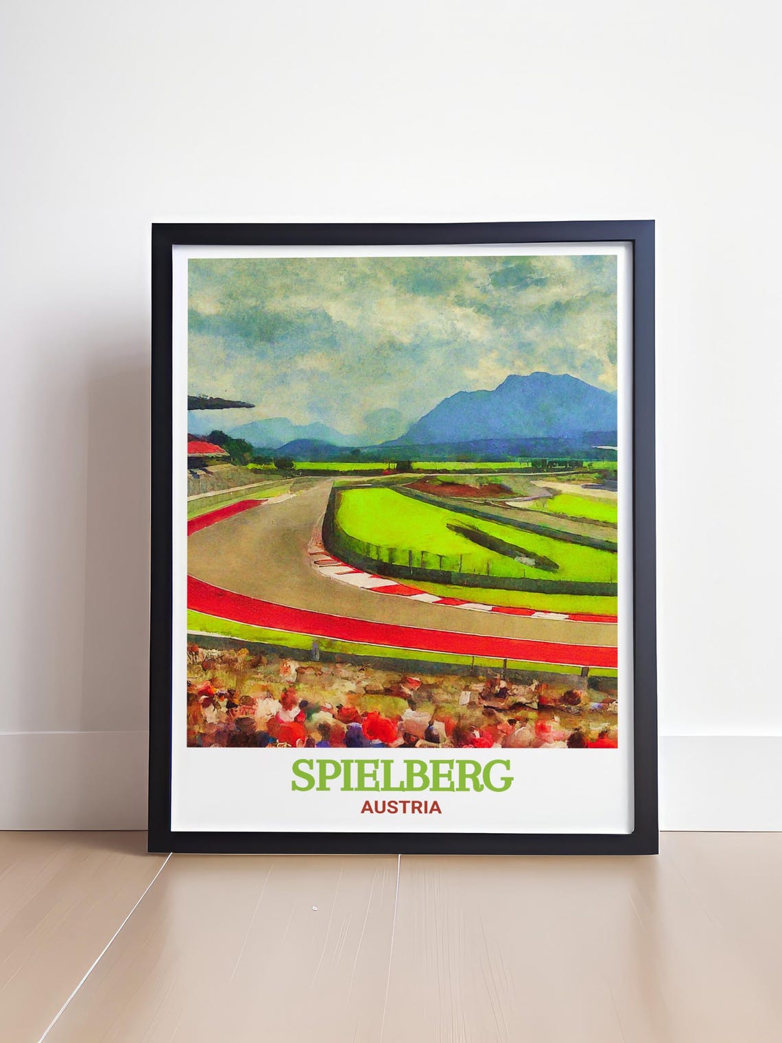 Spielberg Austria Red Bull Ring Race Track Grandstands Poster - Image 4