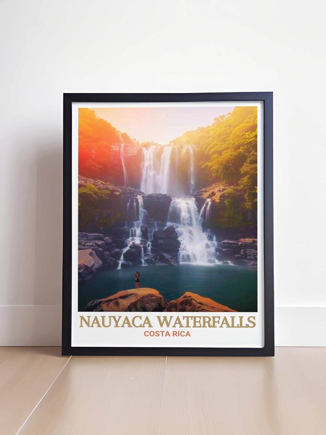 Nauyaca Waterfalls Poster Print Nauyaca Waterfalls Art Print Nauyaca Waterfalls Poster Nauyaca Waterfalls Art Costa Rica Prints - Image 2