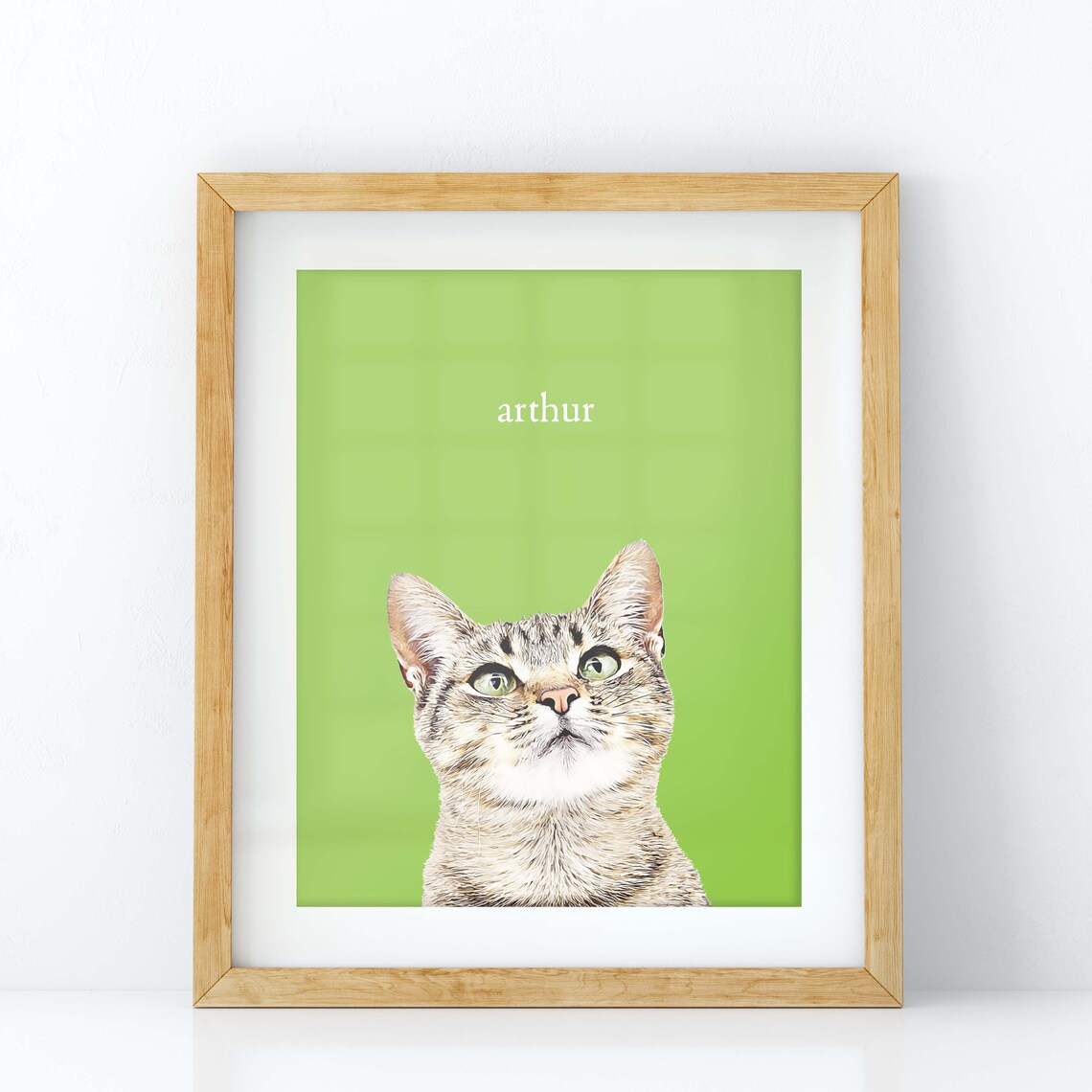 Custom Pet Portrait, Dog, Cat Memorial Art Print - Image 4