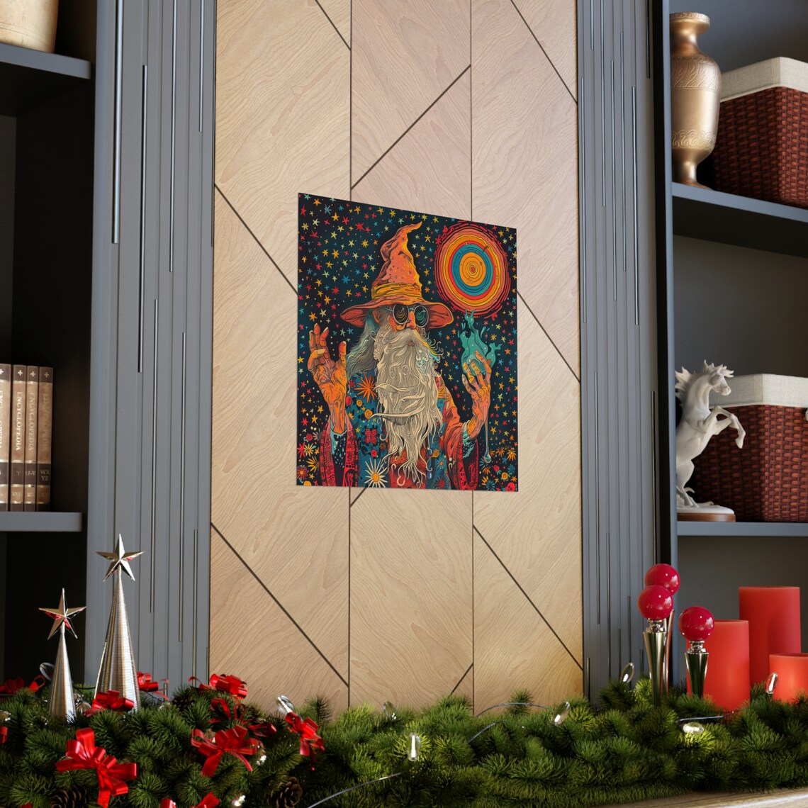 Written In The Stars Poster, Vintage Wizard Art - Image 3