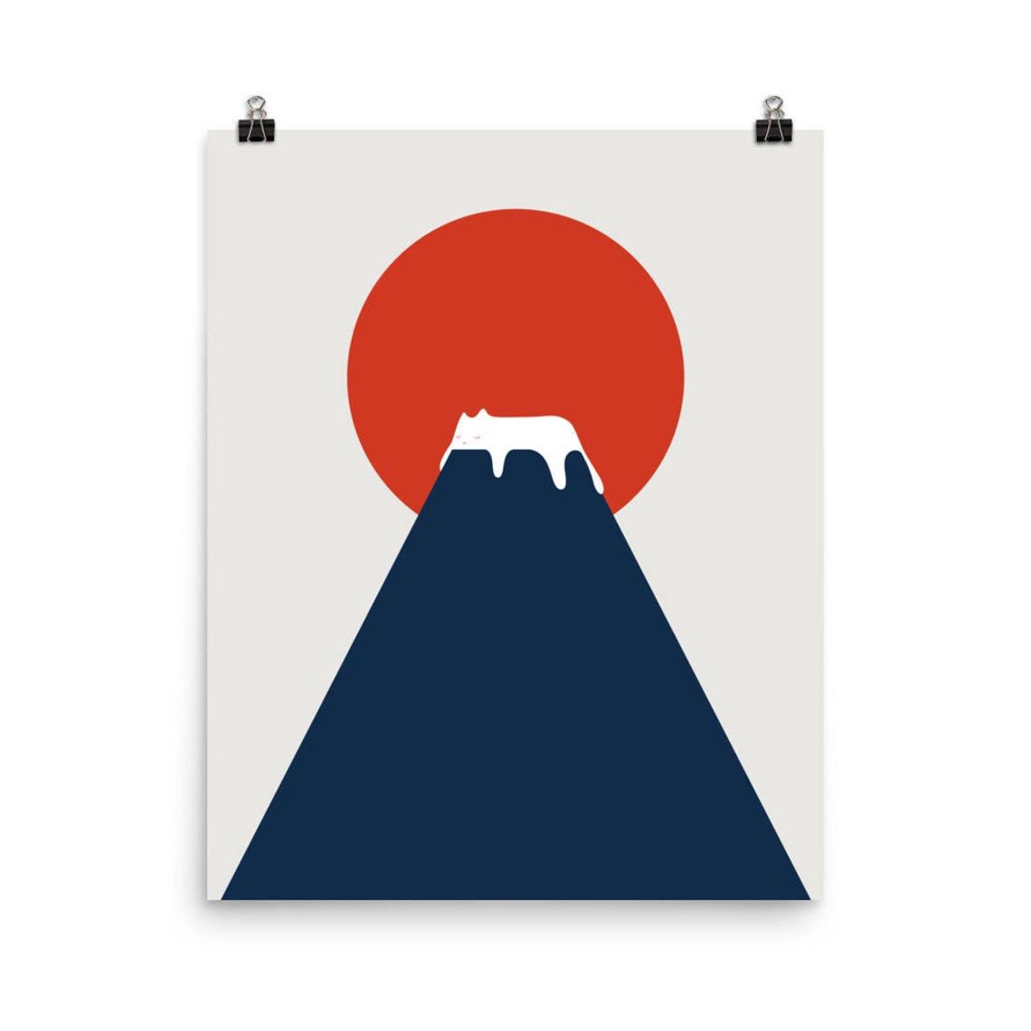 Cat Landscape 5 Art Print
