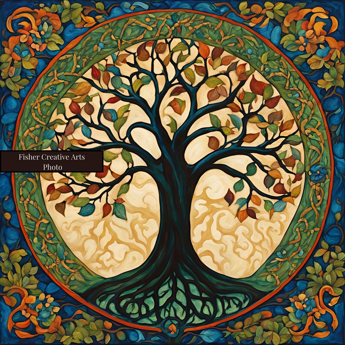 William Morris Tree of Life, Art Nouveau Wall Art Print - Image 4