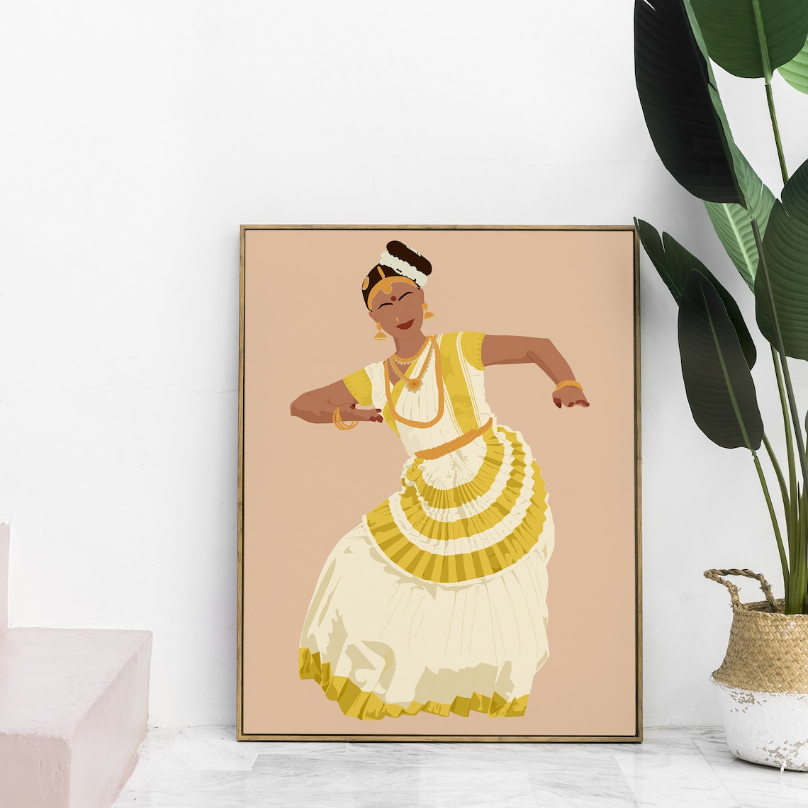 Mohiniyattam Poster, Indian Classical Dance Art Print - Image 3