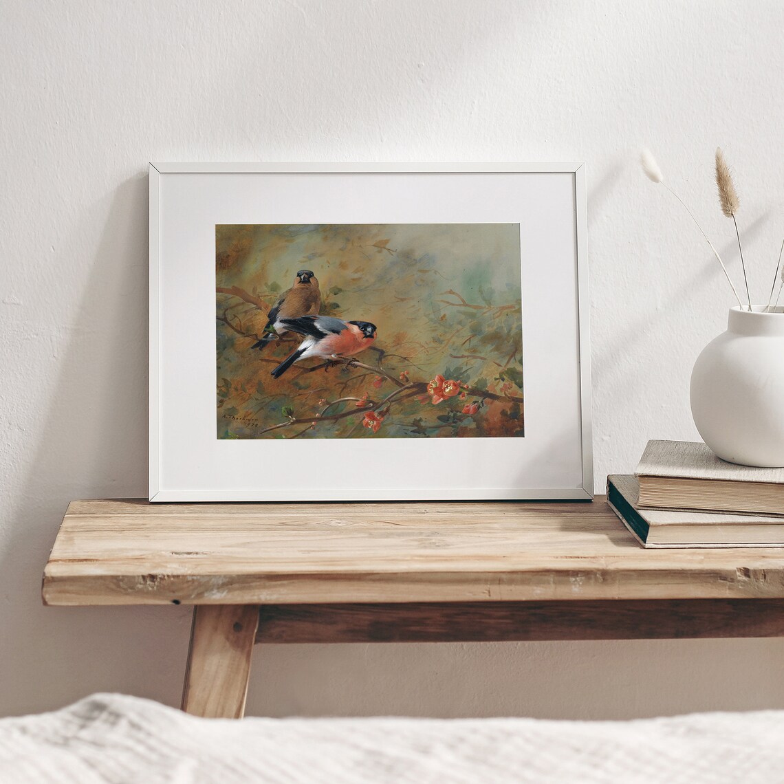 Antique Bird Print, Vintage Nursery Wall Decor - Image 2
