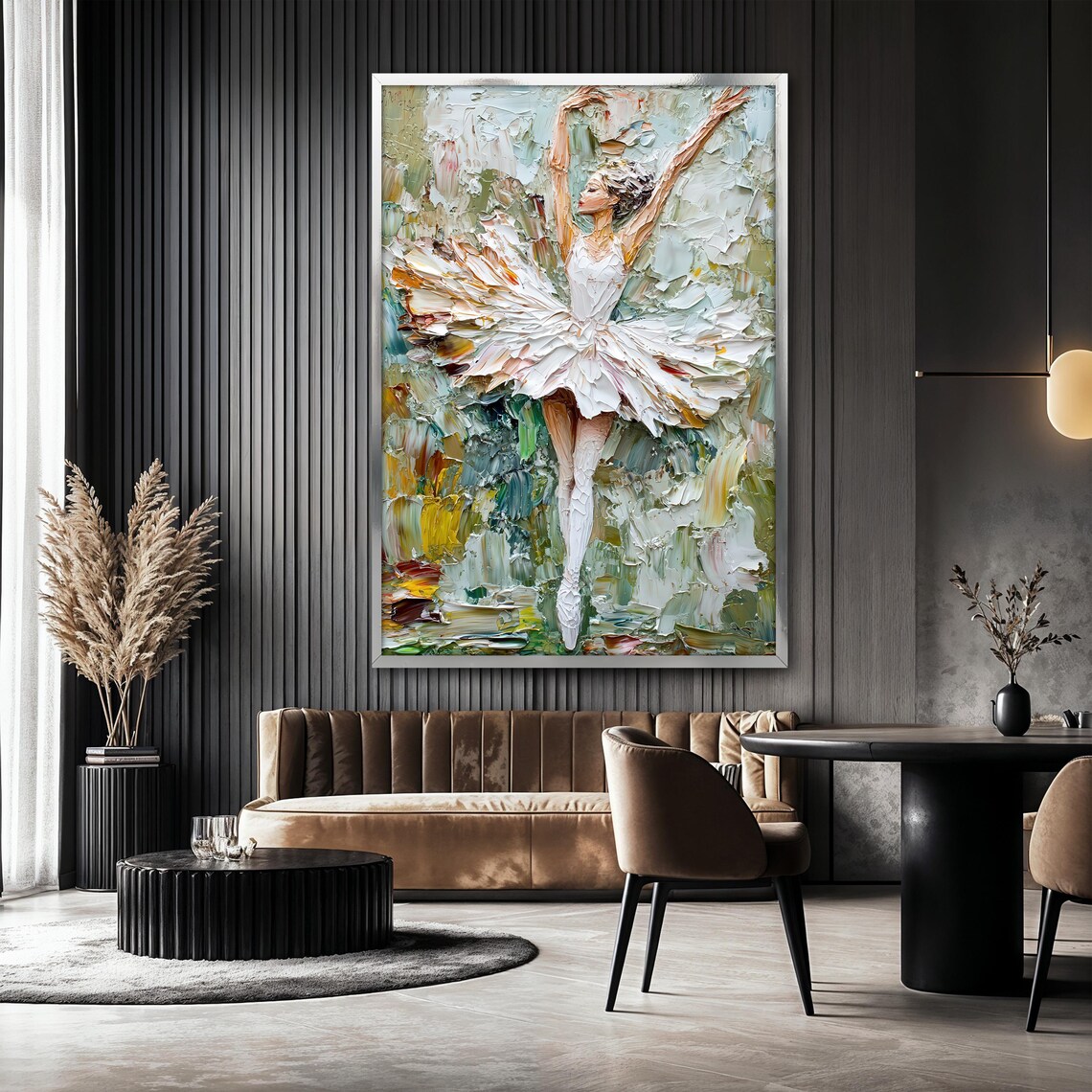 Ballerina Print, Elegant Ballet Dancer Wall Art - Image 2