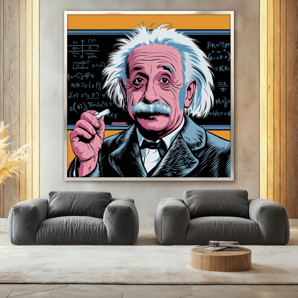 Albert Einstein Pop Art, Genius Science Gift - Image 2