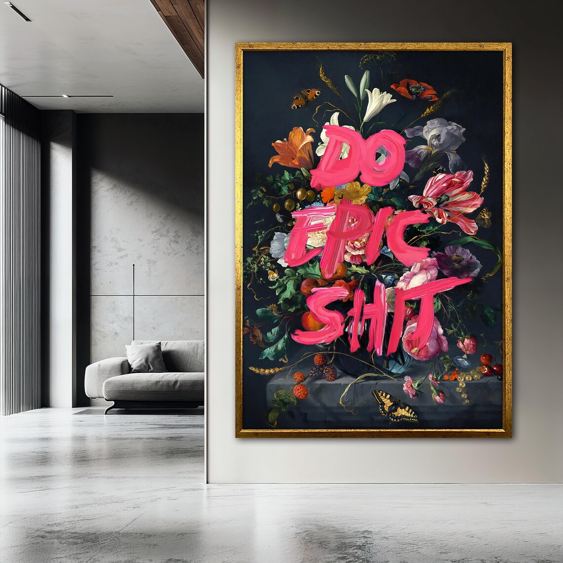 Do Epic Shit Painting, Bold Motivational Artwork - Image 3