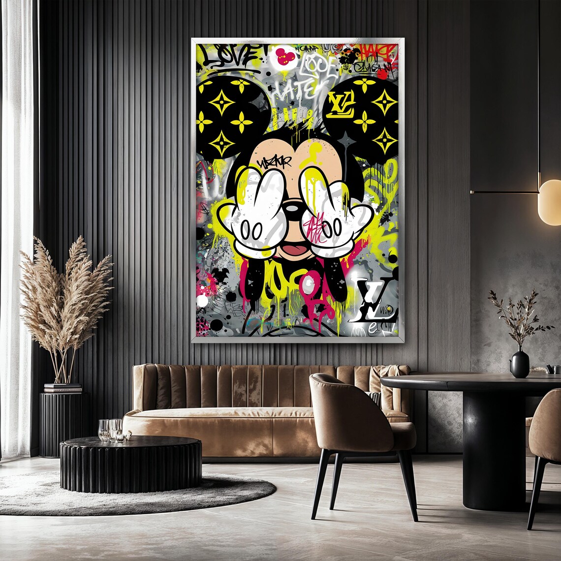 Street Art Mouse Painting, Graffiti Style Poster - Image 2