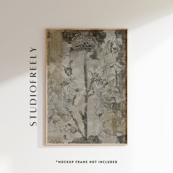 Abstract Tapestry Remnant Instant Vintage Blended With Modern Elements File