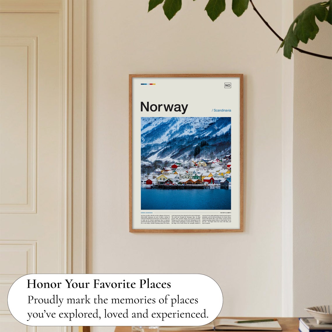 Norway Poster Norway Photo Norway Travel Nordic Poster Norway Art Norway Photography Norway Gift Norway Travel Poster Norway Print - Image 5