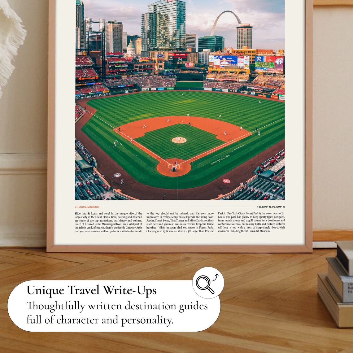St Louis Travel Poster, City Wall Art Print - Image 2