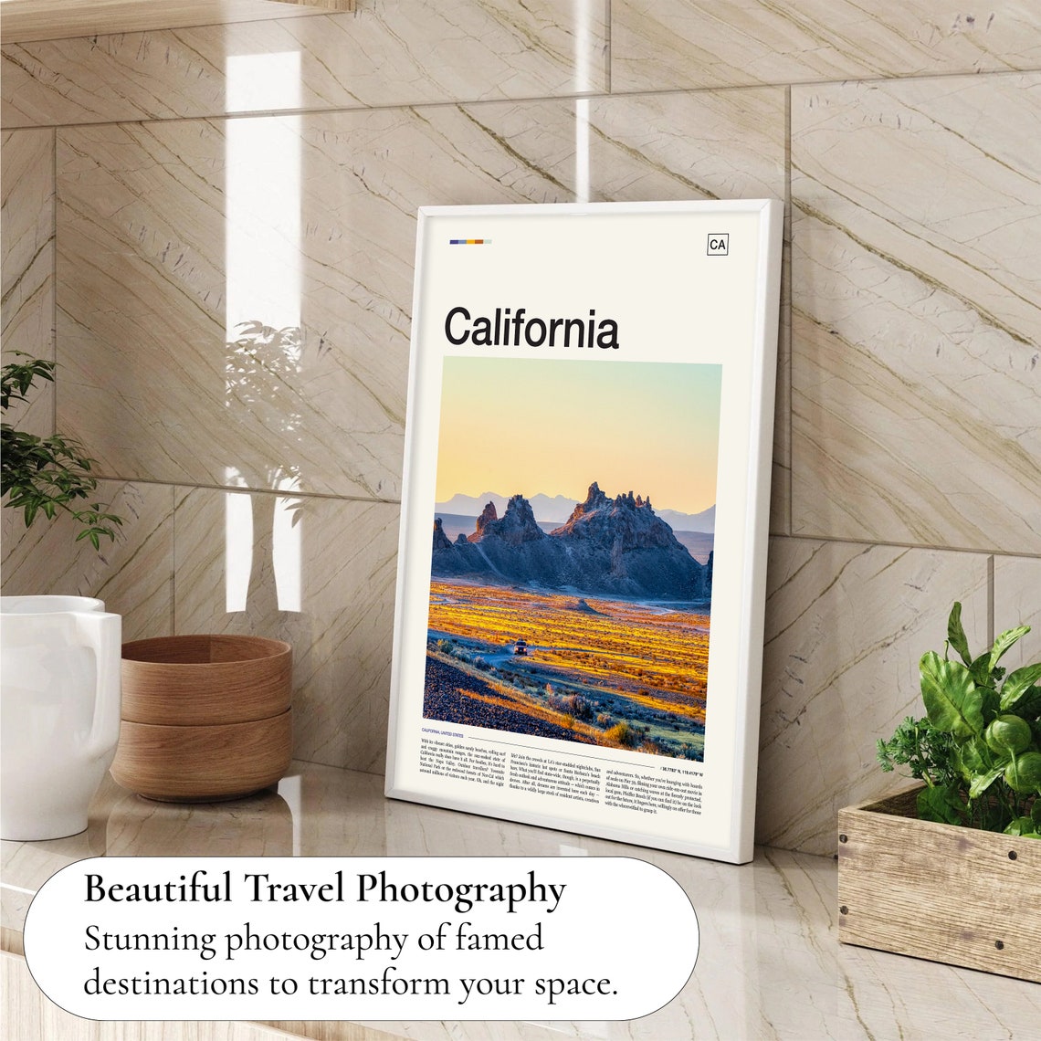 California Art California Poster California Wall Art California Print California Travel California Photo California Photography - Image 4