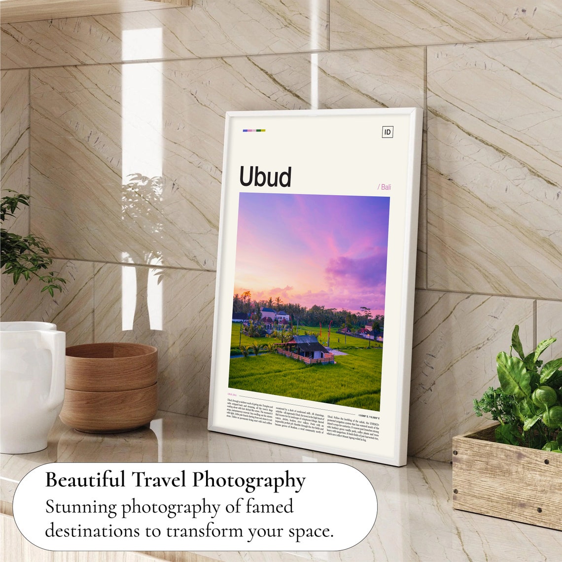 Ubud Print Ubud Poster Ubud Wall Art Ubud Art Print Bali Print Bali Poster Bali Wall Art Ubud Photo Ubud Travel Bali Photo Bali Art - Image 4