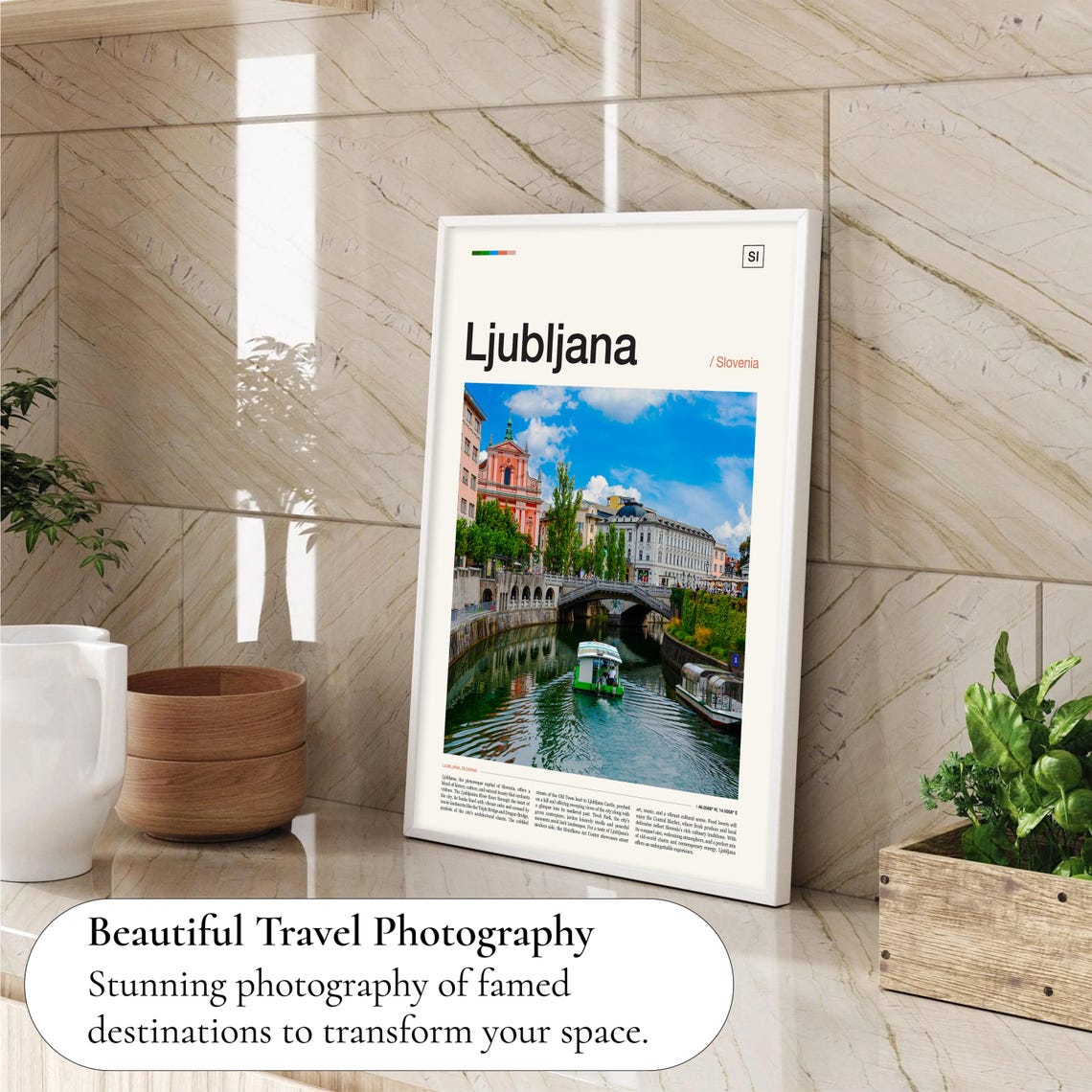 Ljubljana Print Ljubljana Poster Ljubljana Wall Art Ljubljana Art Print Ljubljana Photo Ljubljana Photography Ljubljana Travel - Image 4