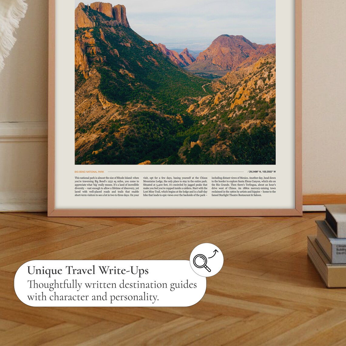 Big Bend National Park Travel Poster - Image 2