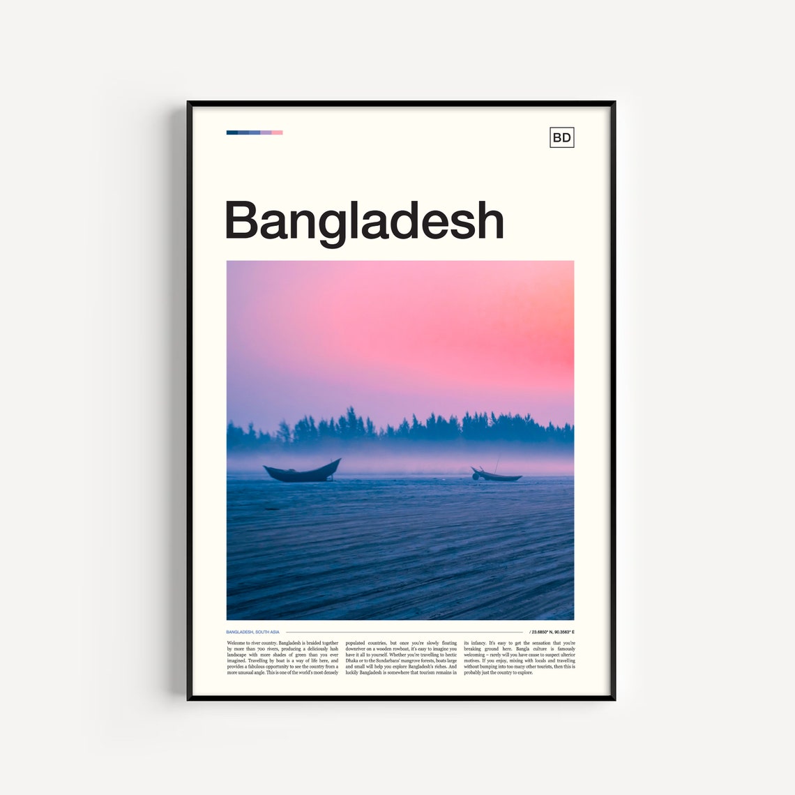 Bangladesh Print Bangladesh Poster Bangladesh Wall Art Bangladesh Art Print Bangladesh Photo Bangladesh Artwork Bangladesh Travel