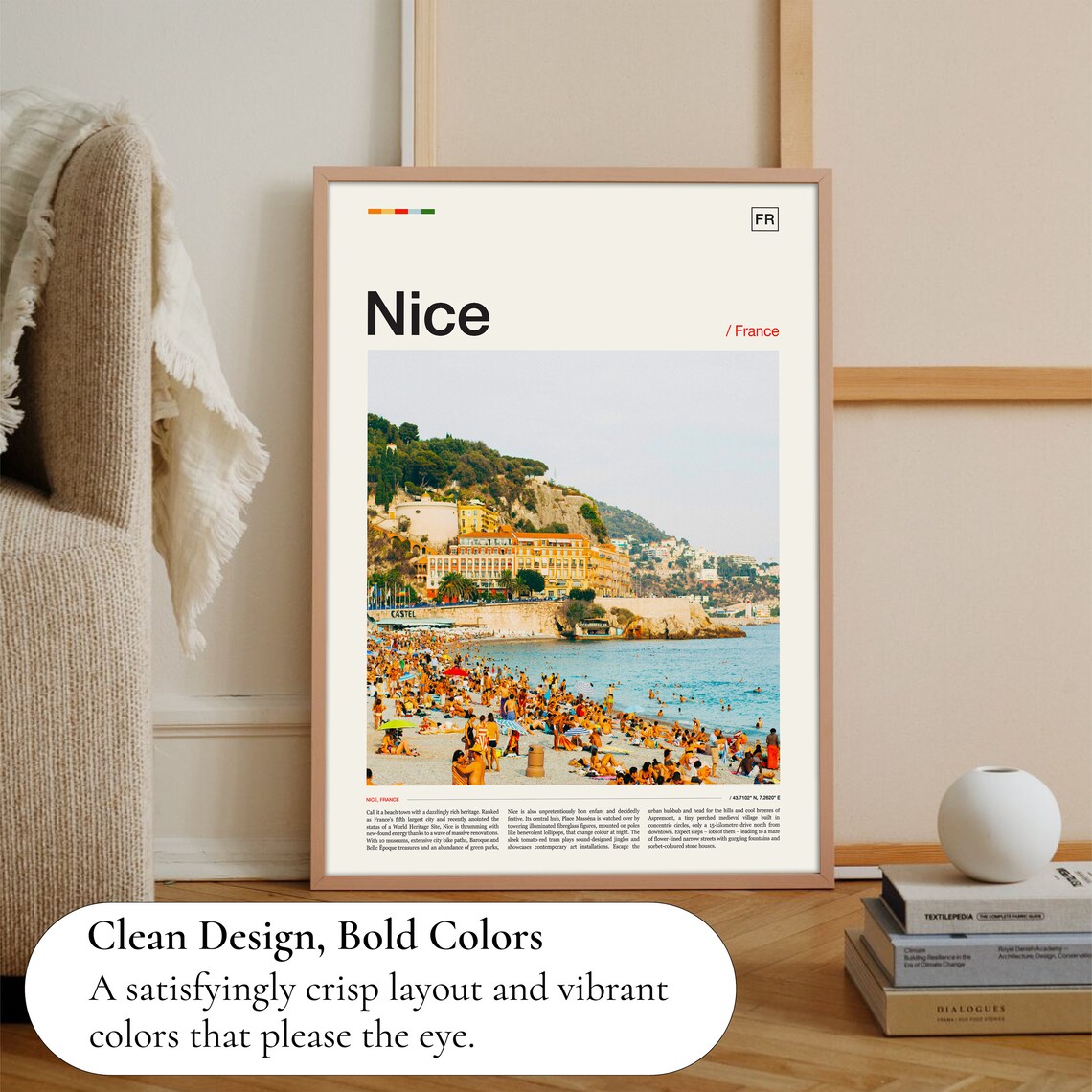 Nice France Wall Art Print - Image 3