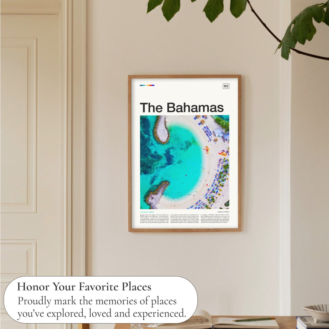Bahamas Print Bahamas Art Print Bahamas Wall Art Bahamas Poster Bahamas Travel Print Bahamas Gift Bahamas Photo Bahamas Picture - Image 5