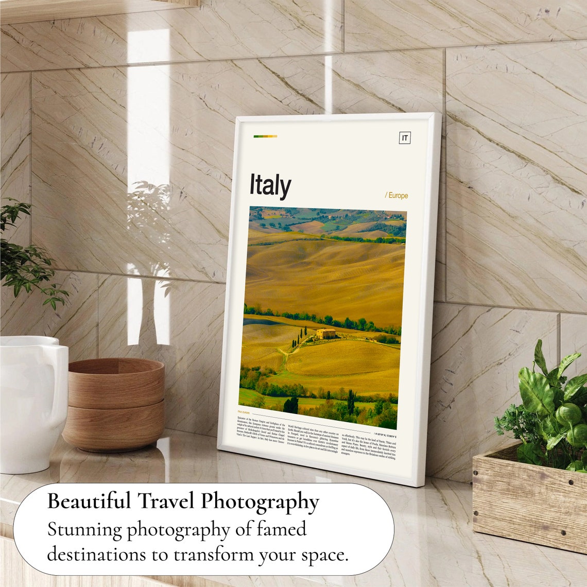 Italy Poster Italy Wall Art Italy Print Italy Travel Poster Italy Photography Travel Poster Print Travel Wall Dcor Italy Photo - Image 4
