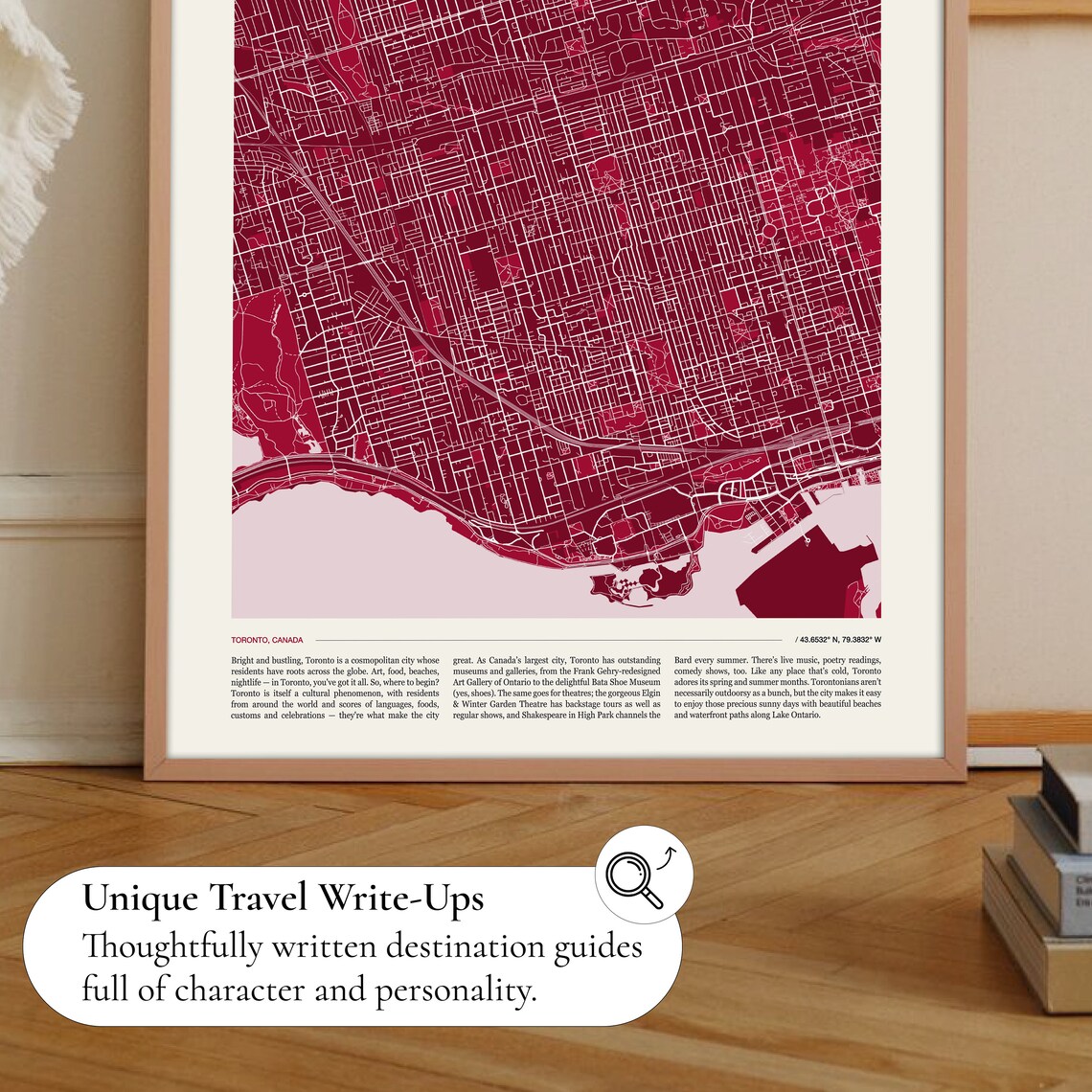 Toronto Map Print, Travel Poster, Canada Map - Image 2