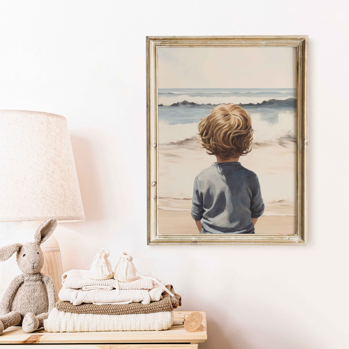 Beach Nursery Art Print, Ocean Decor For Boys - Image 2