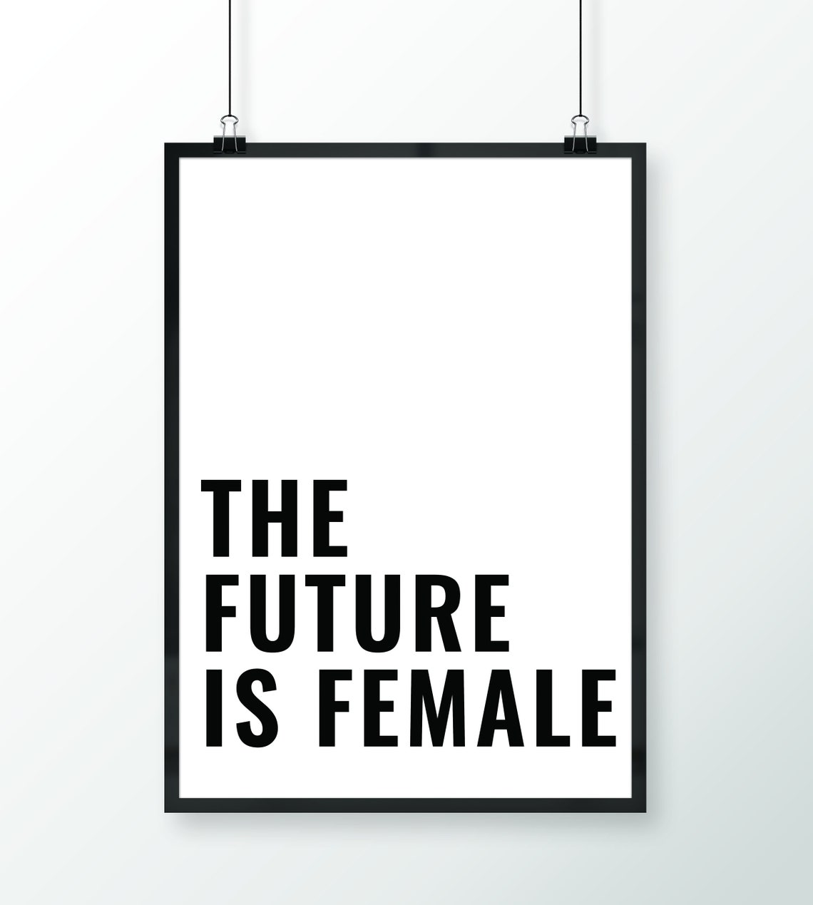 Feminist Poster Resist Anti Trump Print Women Rights Print Feminist Art Feminist Gift Girl Power Empowerment Gifts Grl Pwr - Image 2