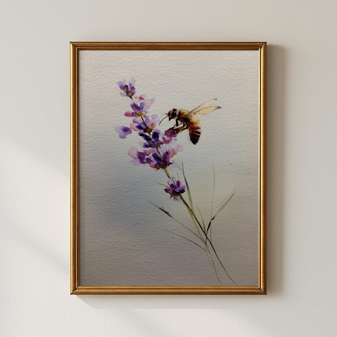 Vintage Bee Print Botanical Gallery Wall Art Collected Prints Cpp579