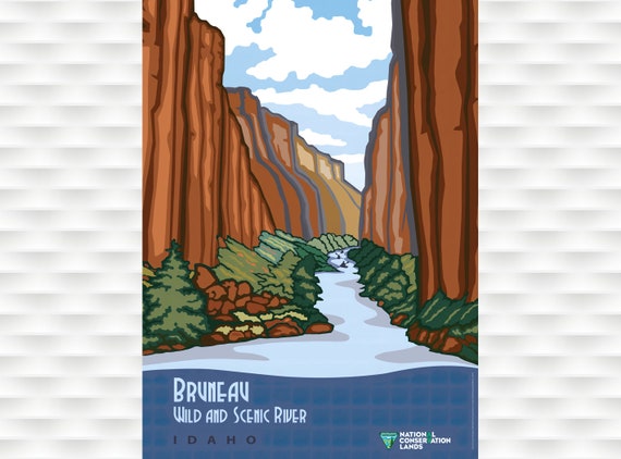 Brunei Wild And Scenic River Travel Poster