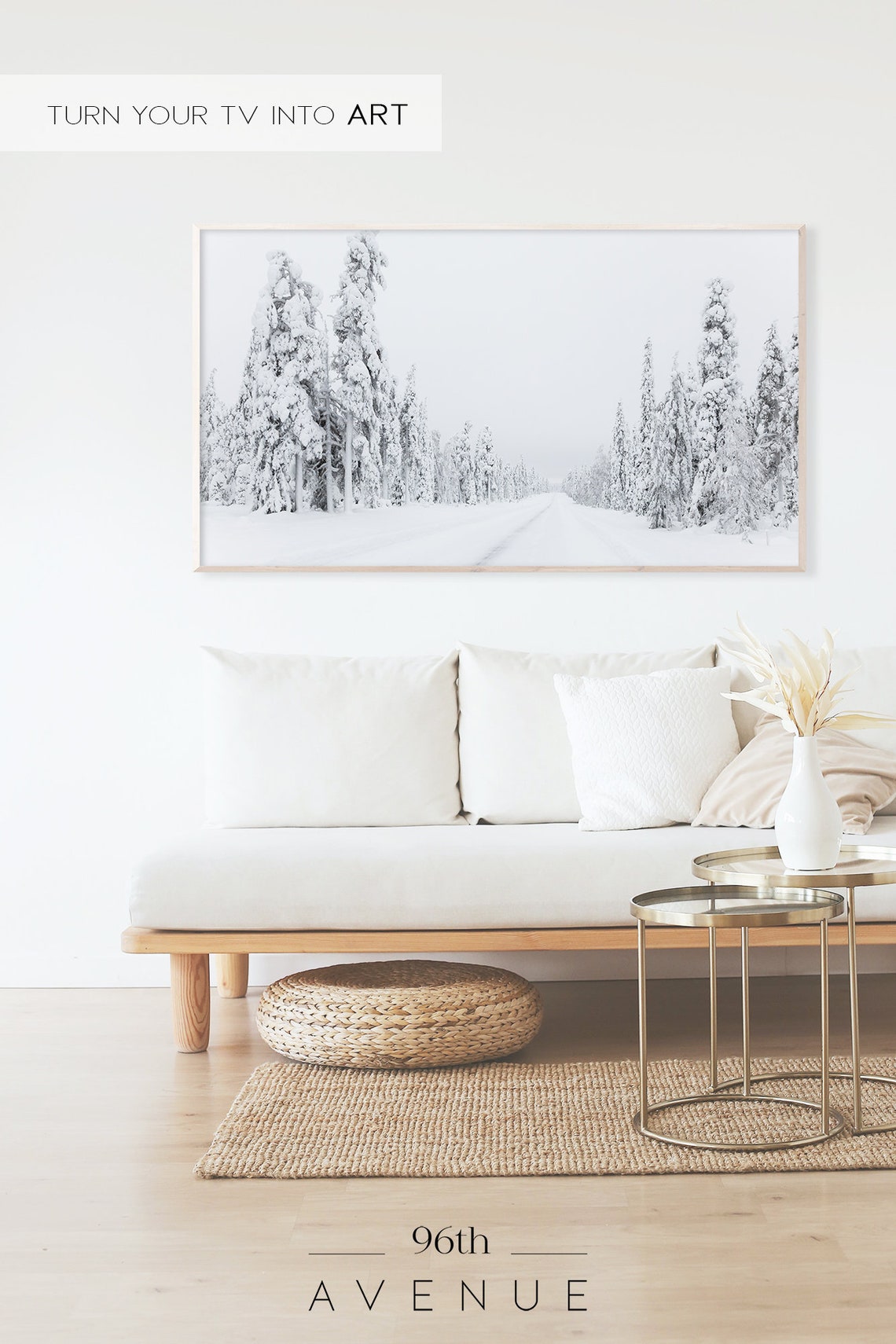 Winter Scenery Art Print - Image 2
