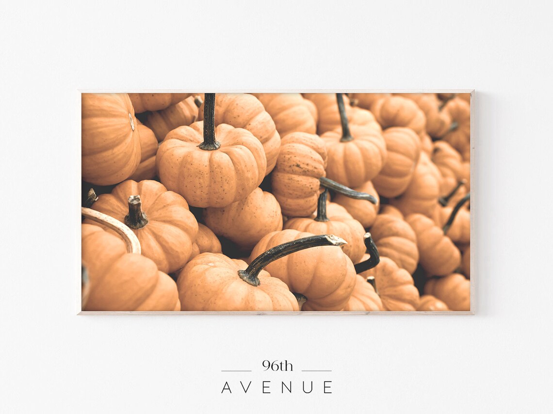 Thanksgiving Pumpkin Pile - Seasonal Art