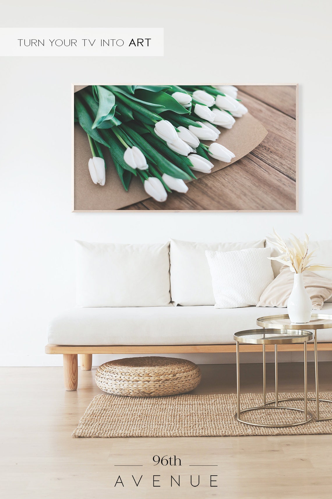 Spring Tulips Art for Frame TV - Image 2