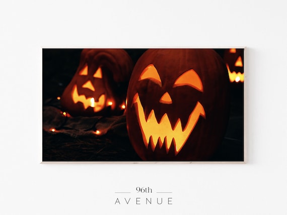 Halloween Jack O Lanterns Art For TV