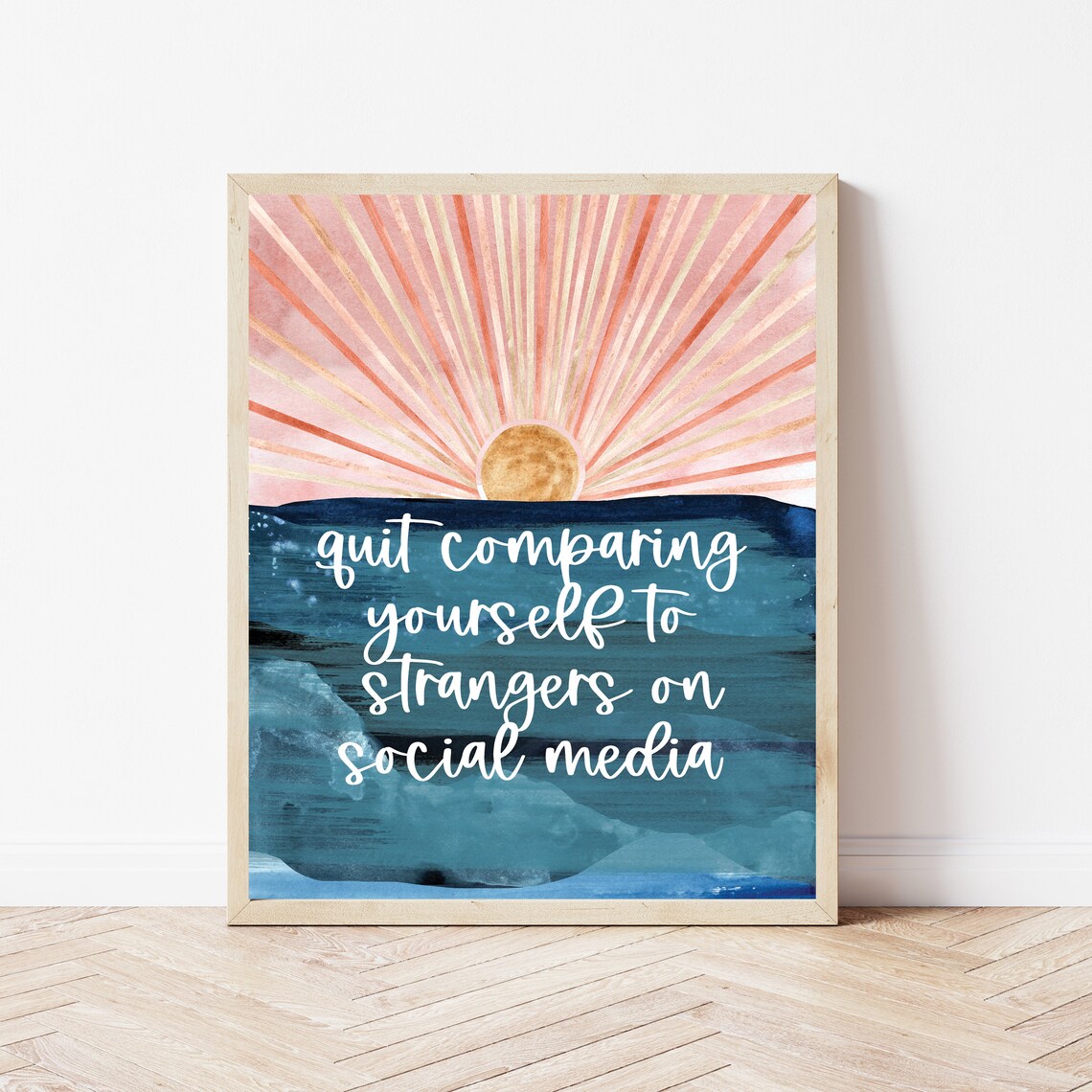 High School Classroom Decor Counselor Sign Inspirational Art Print