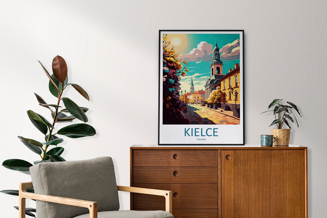 Kielce Travel Poster, Poland City Wall Art - Image 2