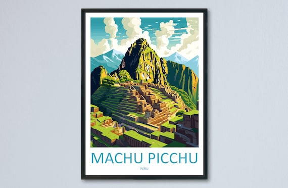 Machu Picchu Home Dcor Art Print