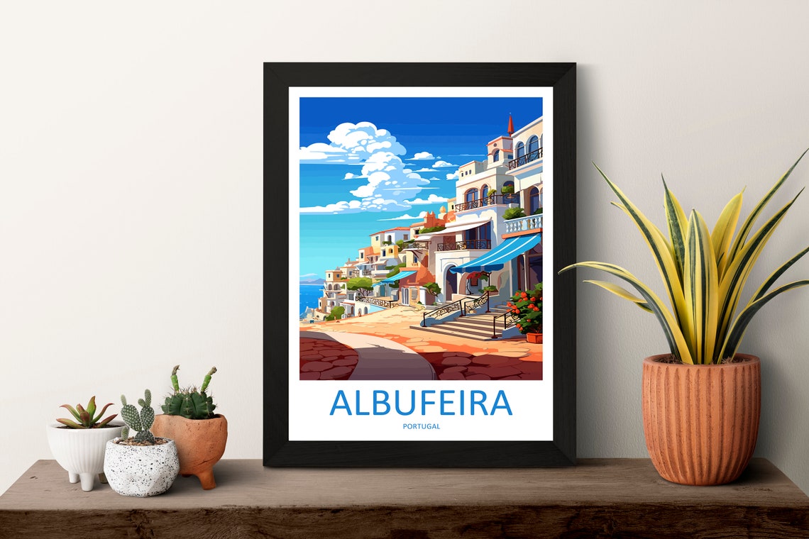 Albufeira Gift Art Lovers Poster - Image 3