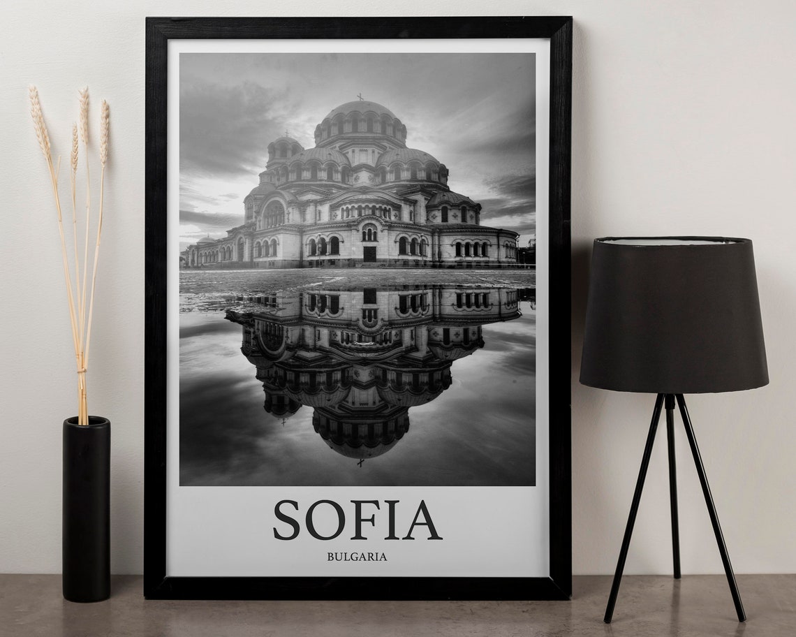 Sofia Photo Print Of Sofia Travel Photo Bulgaria Art Decor Photo Travel Art Gift For Travel Artwork Wall Art Framed Photo Travel Print - Image 3