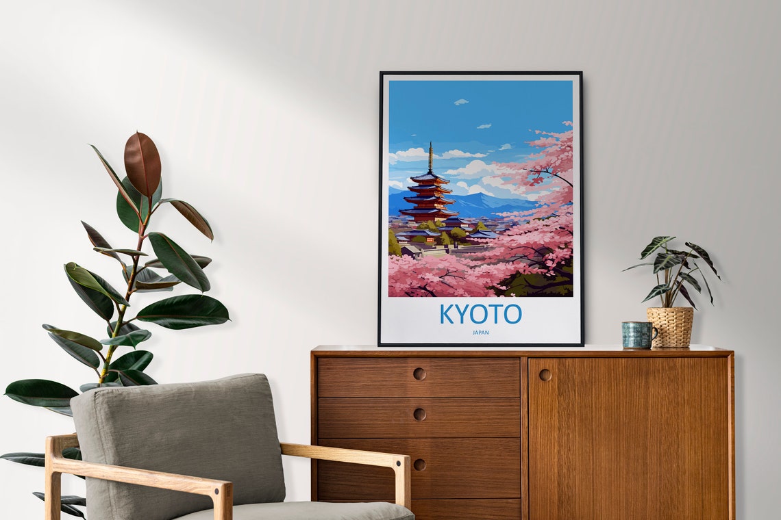 Kyoto Travel Poster, Japan Wall Decor - Image 2