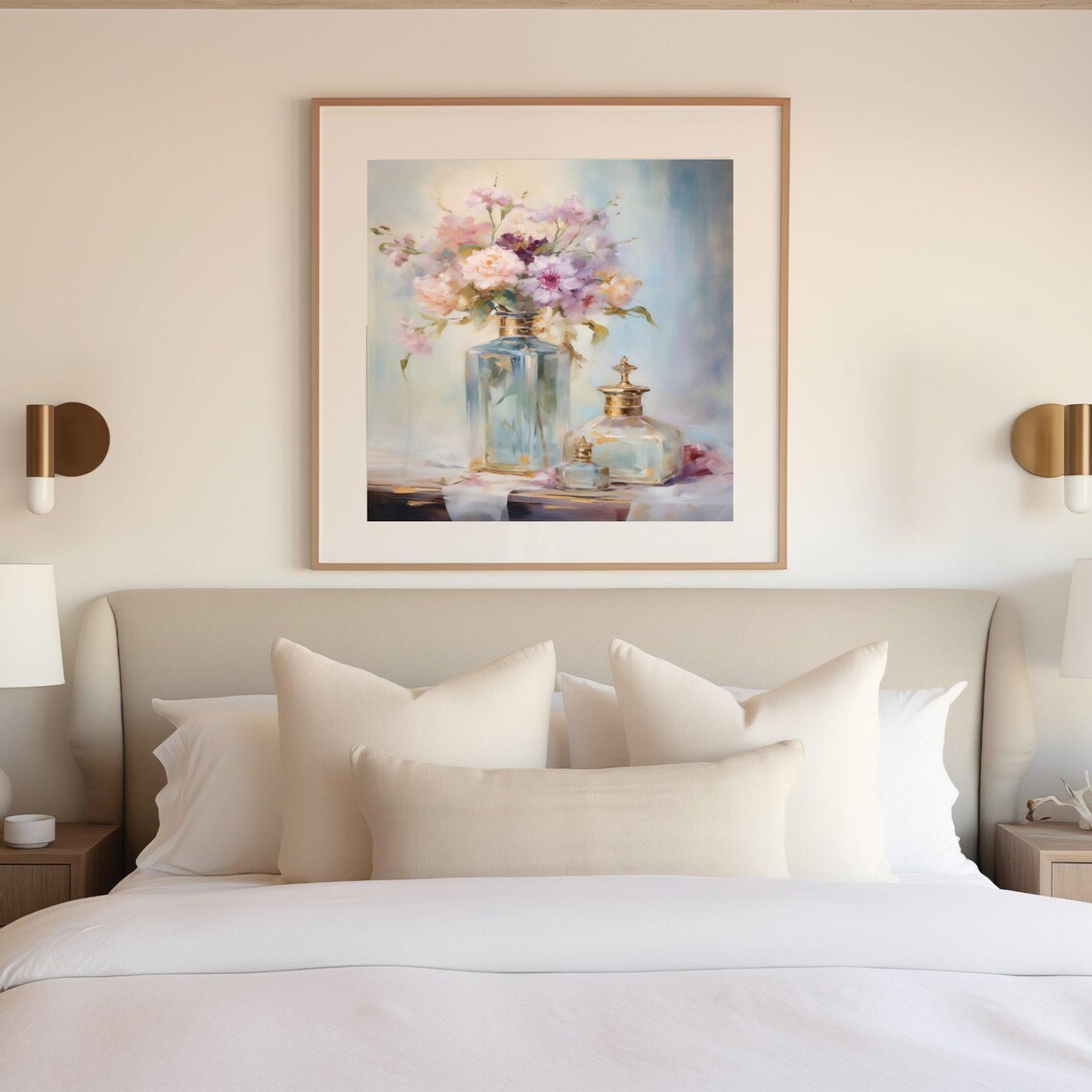 Flower Wall Art, Valentine’s Day Romantic Decor - Image 2