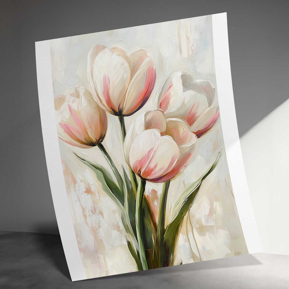 Tulips Flower Vintage Botanical Art Print - Image 3