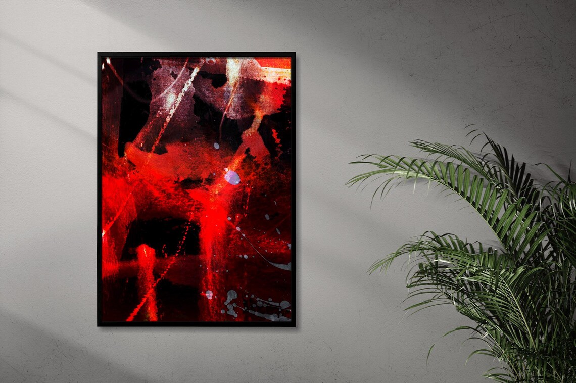 The Vastness Of Space, Mixed Media Abstract Painting - Image 2