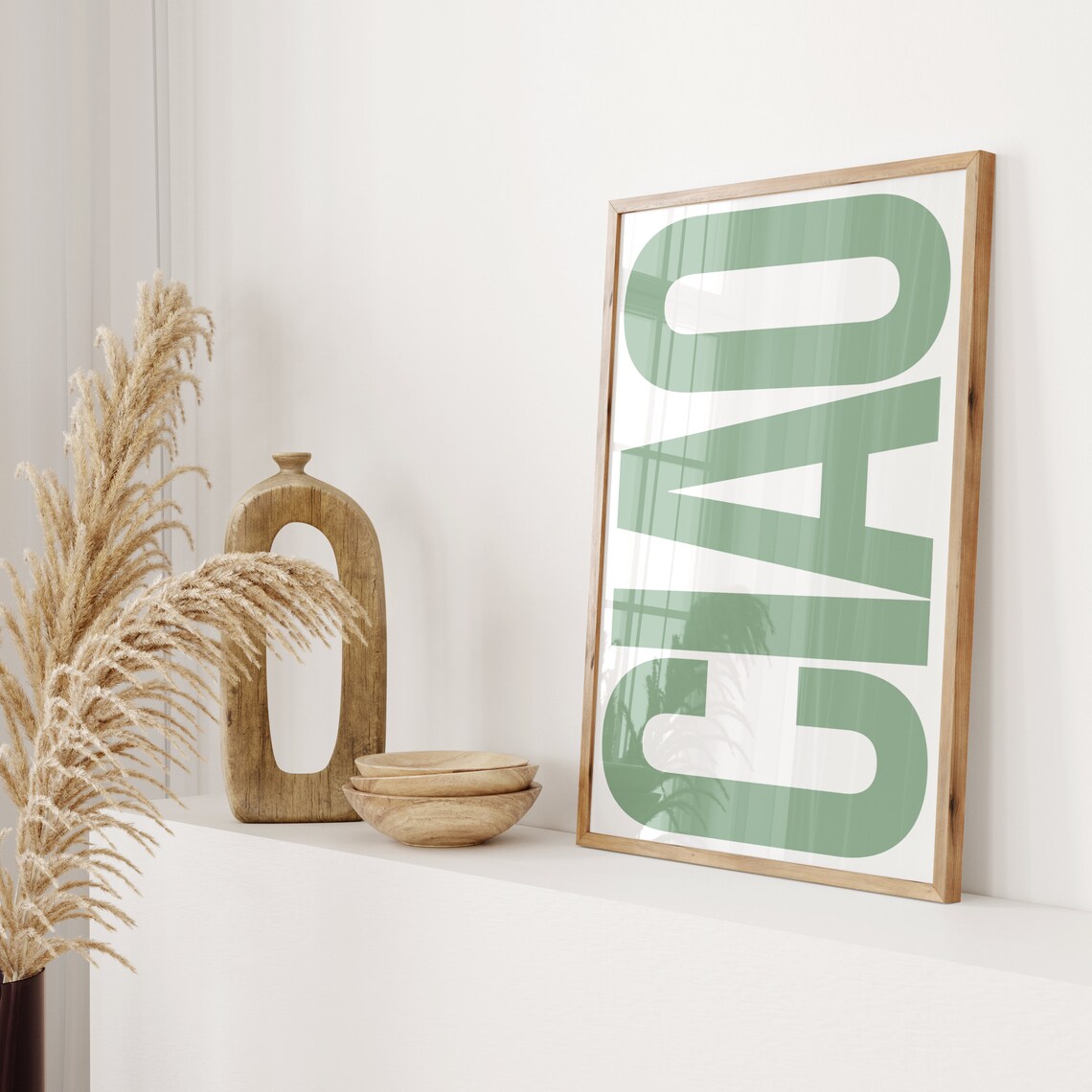 Ciao Print Italy Poster, Retro Typography Art Print - Image 2