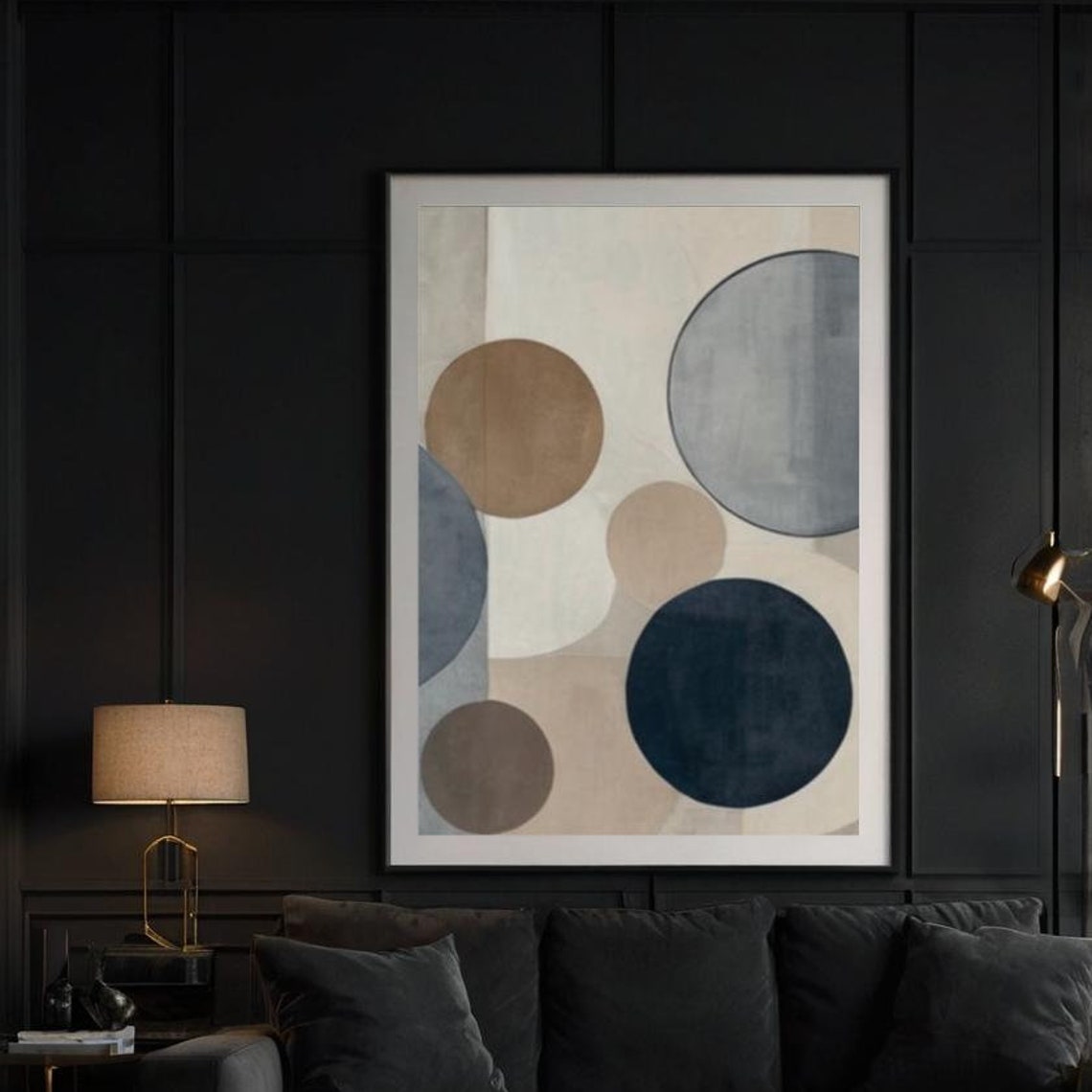 Minimalist Circle Art Print