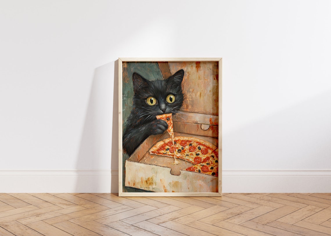 Cute Cat - Retro Travel Poster - Image 6